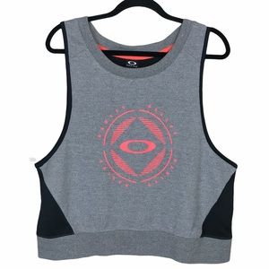 Oakley Women's Exhale Workout Pullover Heather Gray‎ Large